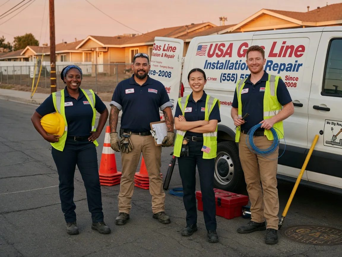 Gas Line Installation company in Yorktown, IN